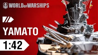 Battleship Yamato Scale Model  World of Warships [upl. by Chariot883]