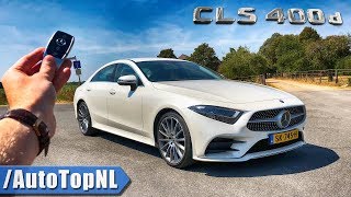 2019 Mercedes Benz CLS 400d REVIEW POV on AUTOBAHN amp ROAD by AutoTopNL [upl. by Manda460]