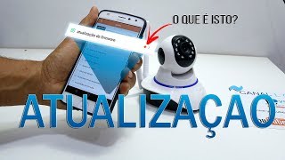 COMO ATUALIZAR CÂMERA IP WIFI NOVA FIRMWARE [upl. by Enortna288]