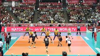 JAPAN v BRAZIL  FULL  OCT 14  2019 WORLD CUP  MENS VOLLEYBALL [upl. by Zined198]