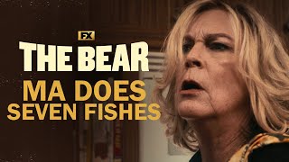 Ma Does Seven Fishes  Scene  The Bear  FX [upl. by Ahsienor]