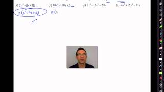 Common Core Algebra IIUnit 6Lesson 2Factoring [upl. by Mikel898]