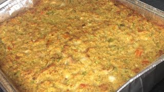 The Best CORNBREAD DRESSING For the Holidays  Thanksgiving Recipes [upl. by Ainot]