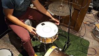 Test Gretsch full range maple 14x5 et Olivuer DIY 14x65 [upl. by Japheth155]