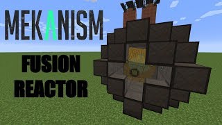 Mekanism Fusion Reactor Tutorial [upl. by Carlee]