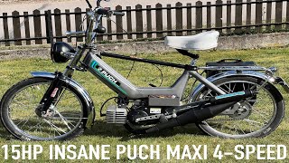 Puch Maxi 15 HP 4 speed special [upl. by De Witt]