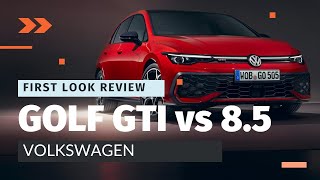 2025 Volkswagen Golf GTI amp Golf 85 Review A Legacy Reinvented  VWs Latest Hot Hatches Explored [upl. by Aicittel]