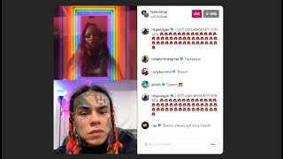 FULL Tekashi 6ix9ine amp Nicki Minaj Live On INSTAGRAM [upl. by Nohshan621]