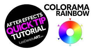 After Effects Tutorial  QUICK TIP  Colorama Rainbow [upl. by Eikcuhc]