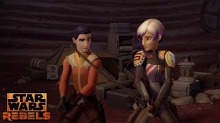 Star Wars Rebels Ezra Training Sabine [upl. by Elga]