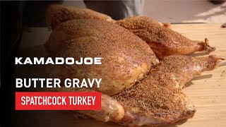 Butter Gravy Spatchcock Turkey  Chef Eric Recipe [upl. by Acey]