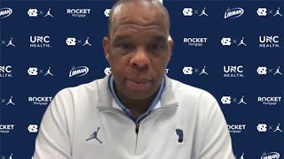 Hubert Davis PostVirginia Tech Press Conference [upl. by Kreitman]