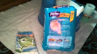 Potty Training with Monsters U Pull Ups [upl. by Orlanta809]