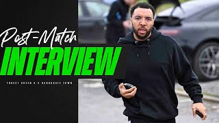 PostMatch Interview  Deeney disappointed with home defeat  Forest Green Rovers 02 Harrogate Town [upl. by Marge]