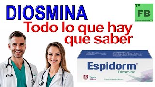 DIOSMINA Para qué Sirve Cómo se toma y todo lo que hay que saber ¡Medicamento Seguro👨‍🔬💊 [upl. by Getraer]