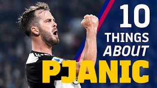 10 Things about Miralem Pjanić [upl. by Inait]