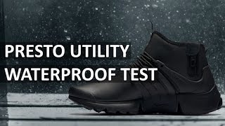 Best Techwear Shoe Nike Presto Utility Low  Mid Review [upl. by Alyehc]