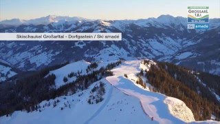 Drohnenflug Skigebiet GroßarltalDorfgastein [upl. by Chavez]