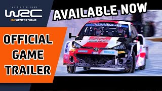 Official Trailer for WRC Generations the NEW Official WRC Game OUT NOW [upl. by Alyek]