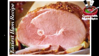 Easiest Way to Cook Ham in The Oven  Home For The Holidays [upl. by Annaihs]