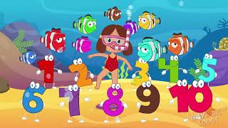 Fish in the Sea Original  Nursery Rhymes amp Kids Songs Easy Peasy Songs [upl. by Clarissa691]