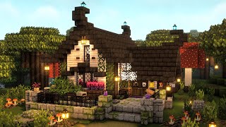 Minecraft 🧙🧪 Aesthetic Potion Shop Tutorial  Cottagecore  Mizunos 16 Craft Resource Pack [upl. by Stuppy]