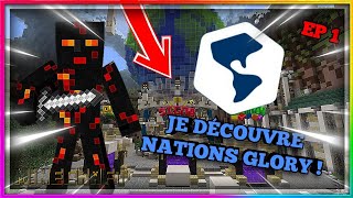 JE DÉCOUVRE NATIONSGLORY SUR BEDROCK ÉDITION   Serveur NationsGlory Bedrock Édition Fr  ALPHA [upl. by Loma]