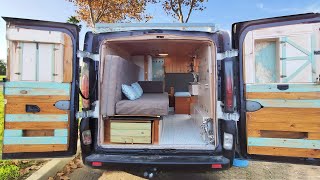 Furgoneta Camperizada para VIVIR y VIAJAR con BAÑO SECO Renault Trafic L1H1  Al Son de mi Furgón [upl. by Effy]