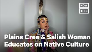 Artist Uses TikTok to Educate on Indigenous Culture  NowThis [upl. by Irami130]