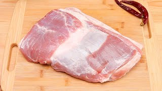 Das SchweinebauchRezept ist nur ein Glücksfall Alle Freundinnen haben nach diesem Rezept gefragt [upl. by Hsirrehc880]