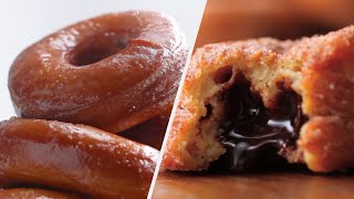 Delicious Recipes For Donut Lovers • Tasty [upl. by Annanhoj]