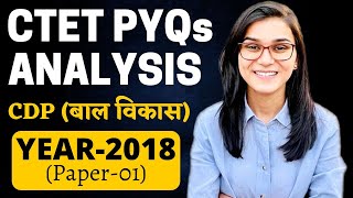 CTET 2022  Previous Year Papers Analysis CDP  2018 Paper discussion by Himanshi Singh [upl. by Dumas917]