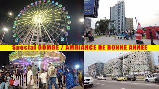 Spécial AMBIANCE DE BONNE ANNÉE A KINSHASA  GombeLingwala KinshasaRDC [upl. by Attiuqehs]