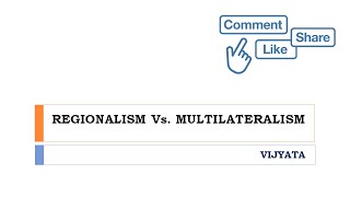 regionalism vs multilateralism [upl. by Ynnig]