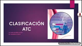 clasificación ATC [upl. by Auberbach]