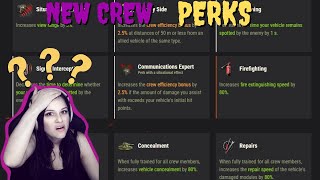 NEW CREW PERKS EXPLAINED and BATCHAT EXAMPLE I World of Tanks I [upl. by Sheryl]