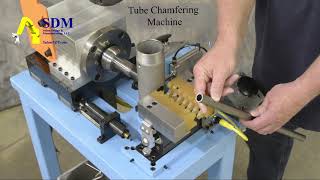 Tube Chamfering Machine  Pipe Deburr [upl. by Columbyne]