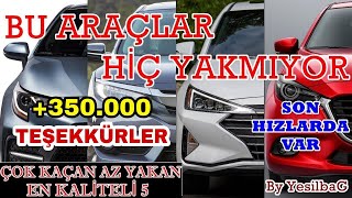 AZ YAKAN ÇOK KAÇAN 5 YAKIŞIKLI SEDAN  BU ARAÇLAR İNSANI GAZA GETİRİR  EN AZ YAKAN OTOMOBİLLER [upl. by Bencion935]