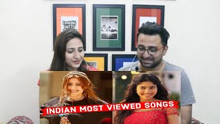 Pakistani Reacts to Top 50 Most Viewed Indian Songs on Youtube  Most Watched Indian Songs [upl. by Archibald967]