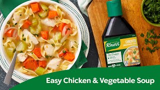 Knorr Easy Chicken amp Vegetable Soup [upl. by Nica]