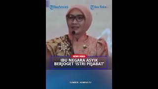 JOGETAN Iriana Jokowi di Tengah Para Istri pejabat [upl. by Iggem124]