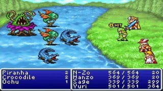 Final Fantasy 1 Dawn of Souls GBA  Bottled Faerie Prelude to Sunken Shrine  Part 10 [upl. by Ardnala666]