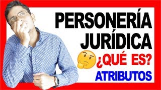 🔥 ¿Qué es la personería jurídica en Colombia  DERECHO COLOMBIANO [upl. by Carlo]