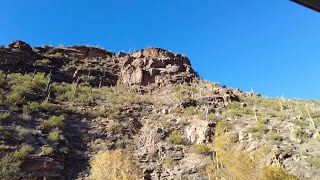 Tucson Arizona  Sabino Canyon Crawler Tour [upl. by Ephrayim]