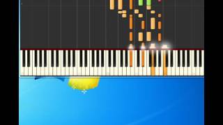 Shania Twain Whose Bed Have Your Boots Been Under Piano tutorial by Synthesia [upl. by Anahc]