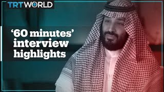 Highlights from Mohammed bin Salman’s interview on ‘60 minutes’ [upl. by Helbonnah]