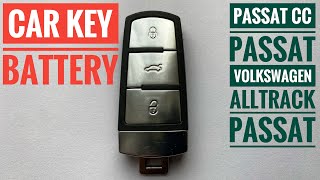 How to Replace Battery on Key Fob  Volkswagen CC 2014 [upl. by Arianie566]