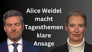 Eine klare Ansage an die Tagesthemen von Kanzlerkandidatin Alice Weidel  07122024 [upl. by Comyns]