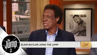 NBA legend Elgin Baylor praises Steph Curry He is a freak of nature  The Jump  ESPN [upl. by Karol149]