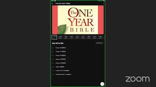 Dec 7th Day 342  LIVE REPLAY  Reading The One Year Bible Together [upl. by Adnelg]